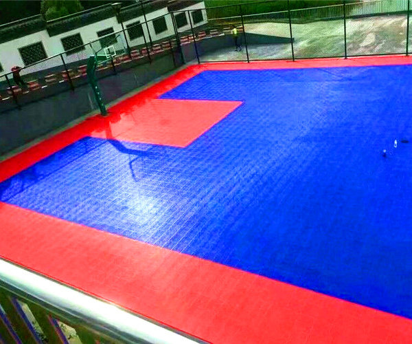 如皋硅PU籃球場